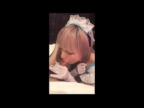 ❤️ Japana idolo [mayuka], franca servistina kostumo, parto 1, mamo kaj ŝerco kun locio ❌ Nur porno ĉe ni